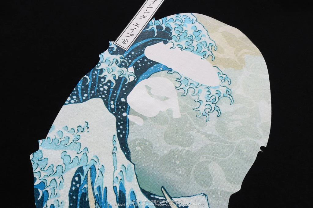 A BATHING APE X UKIYO-E APE HEAD TEE #1