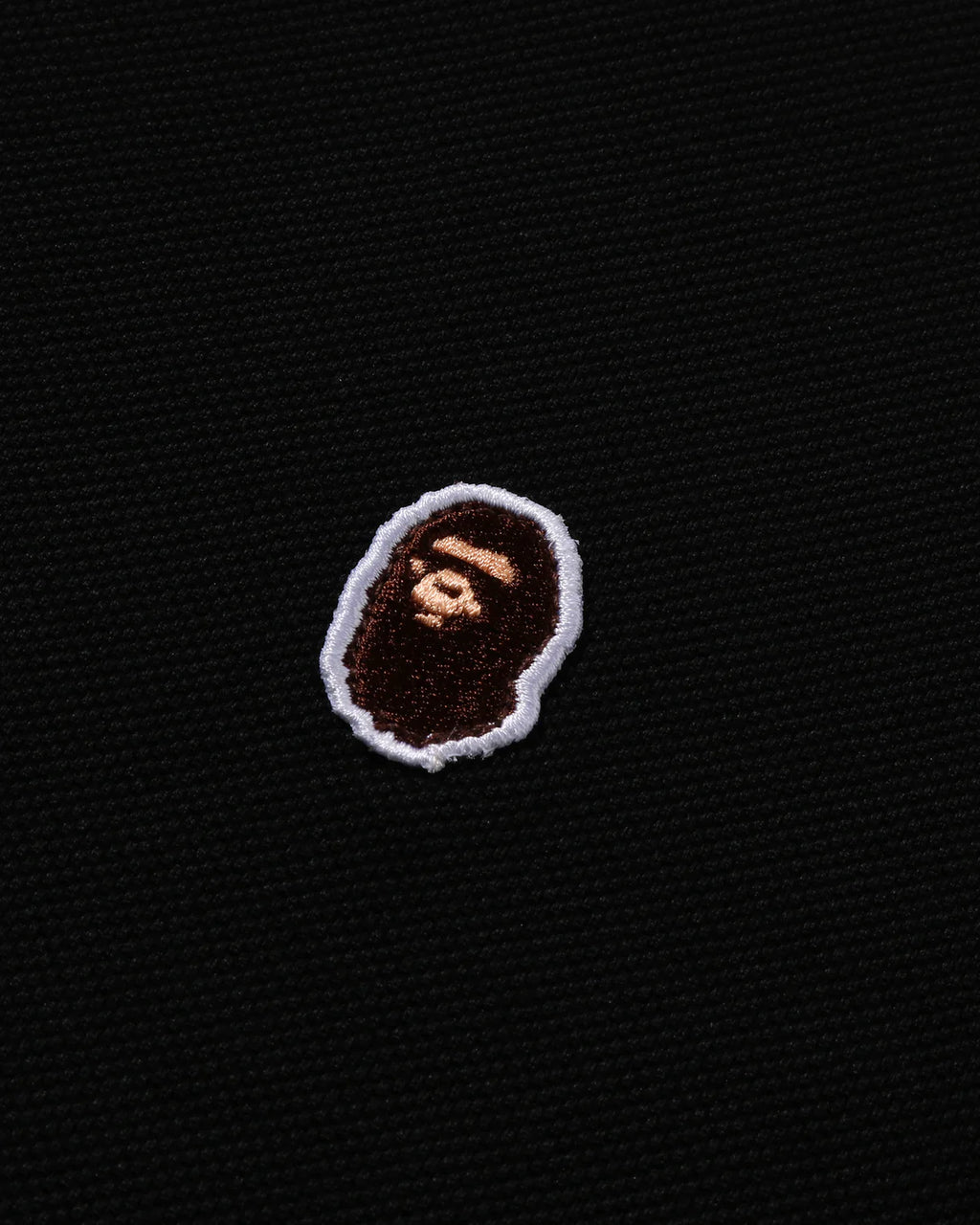 A BATHING APE ONE POINT RELAXED FIT POLO SHIRT