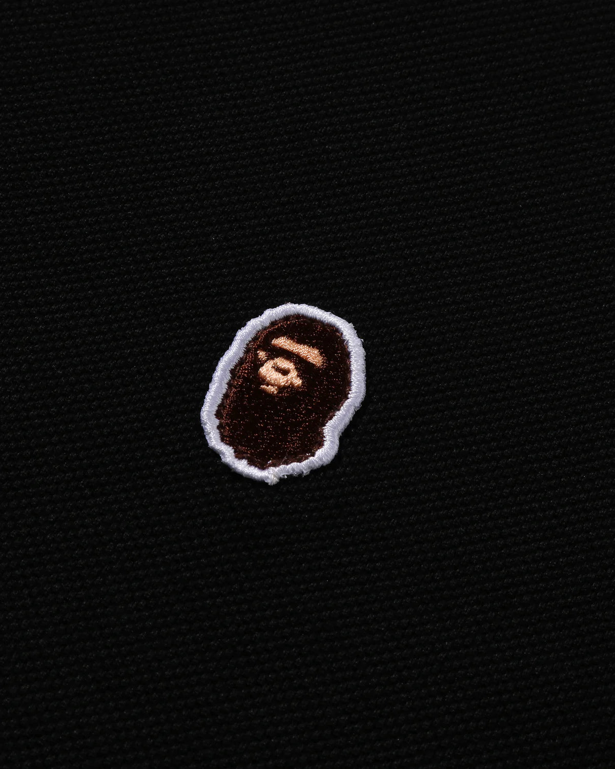 A BATHING APE ONE POINT RELAXED FIT POLO SHIRT