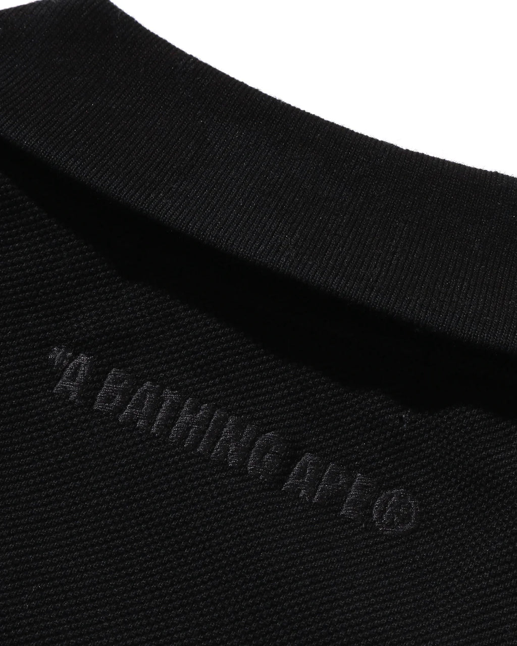 A BATHING APE ONE POINT RELAXED FIT POLO SHIRT