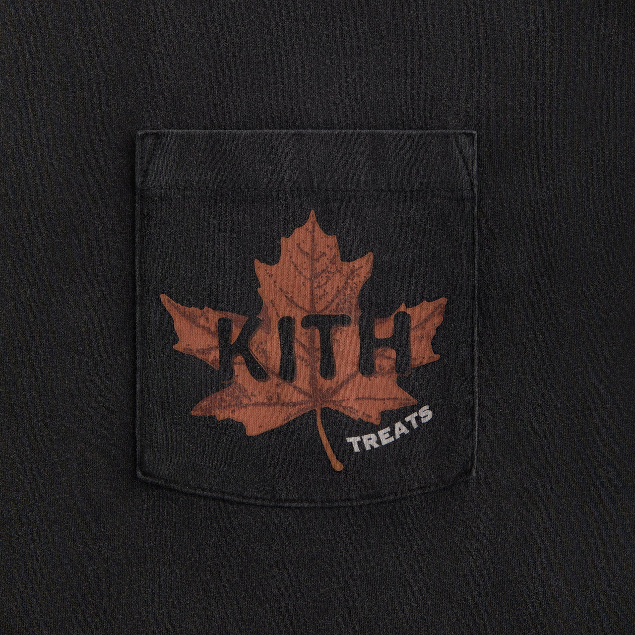 KITH TREATS LEAF VINTAGE POCKET TEE