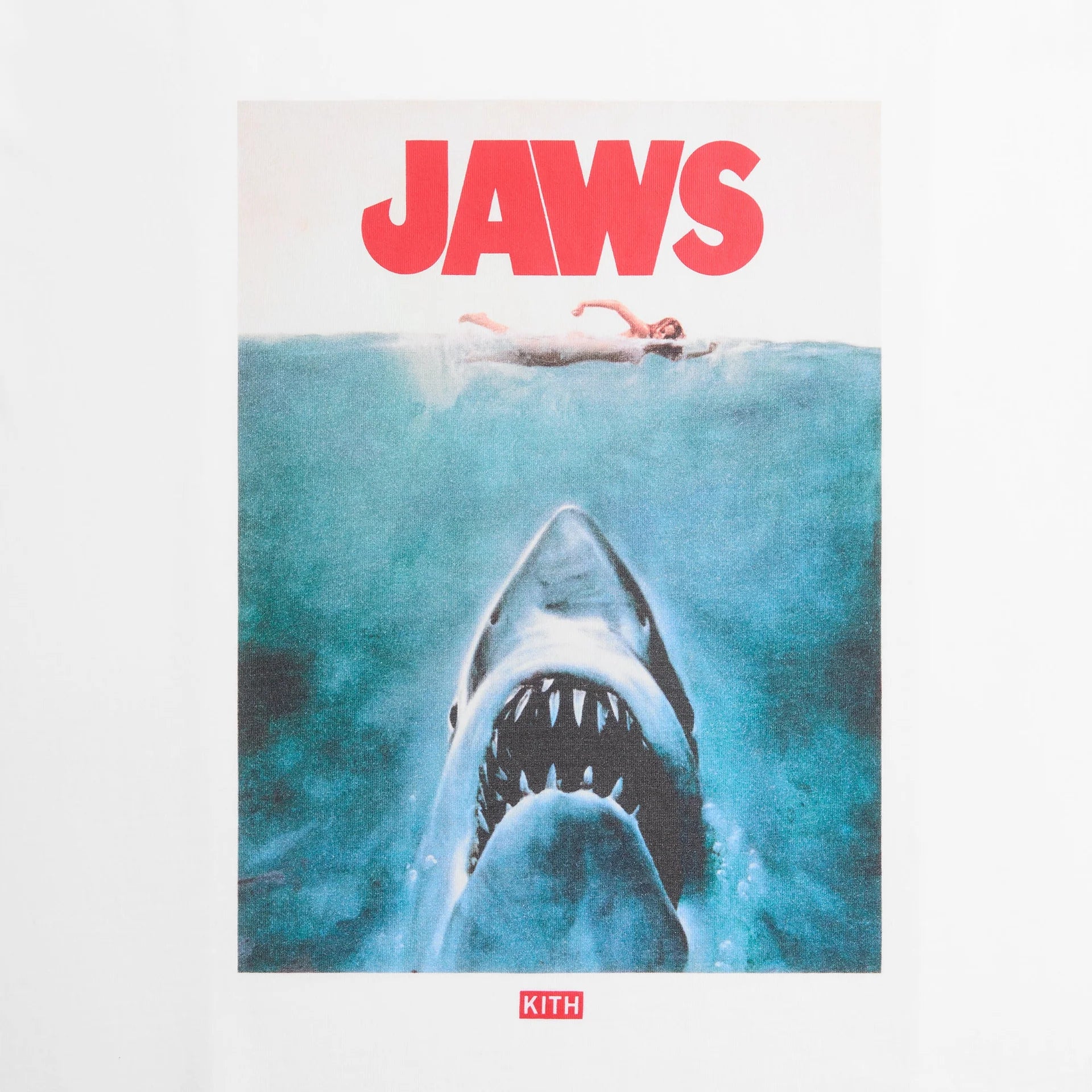 KITH FOR JAWS MAIN POSTER VINTAGE TEE