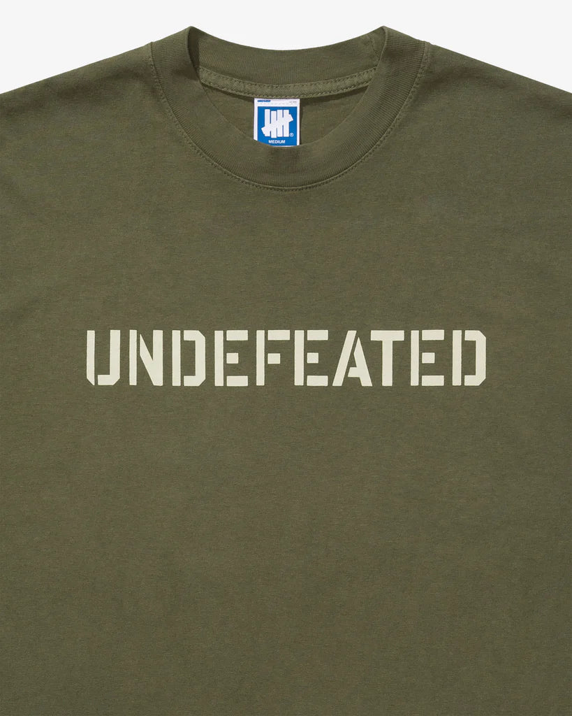 UNDEFEATED STENCIL S/S TEE