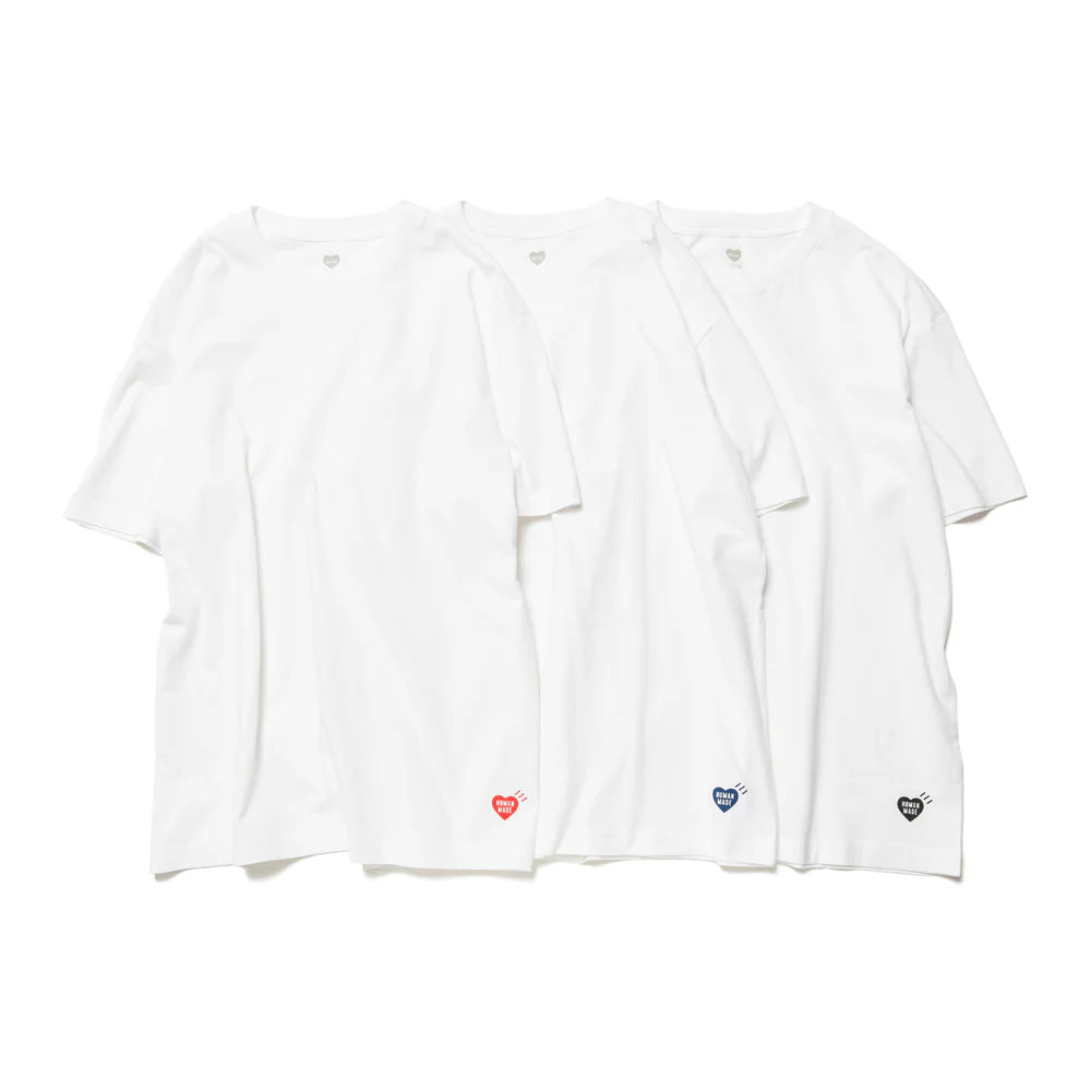 HUMAN MADE 3 PACK TEE SET
