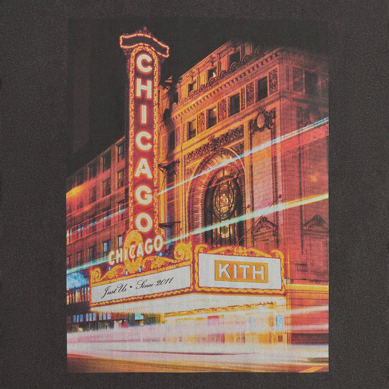 KITH CHICAGO LIGHTS VINTAGE TEE