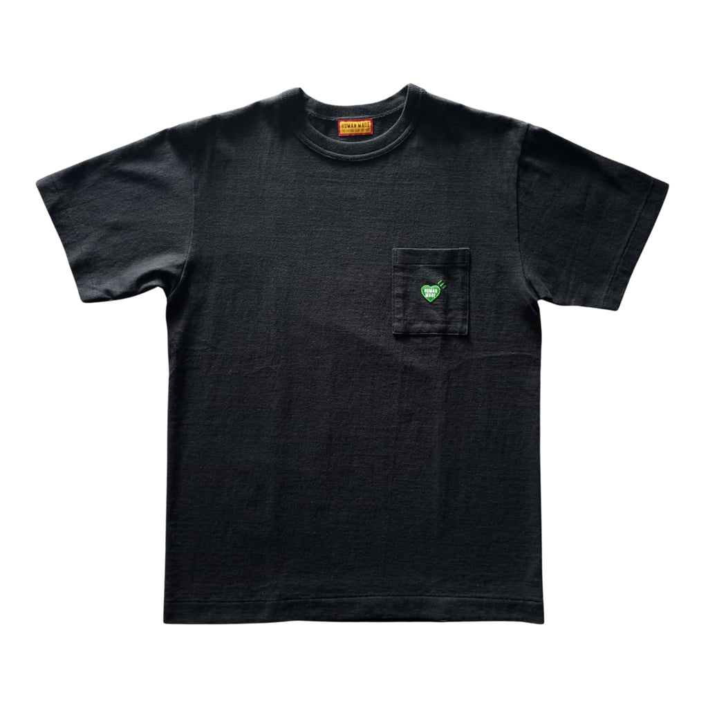 HUMAN MADE HEART BADGE POCKET TEE