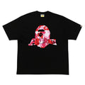 A BATHING APE ABC CAMO APE HEAD RELAXED TEE