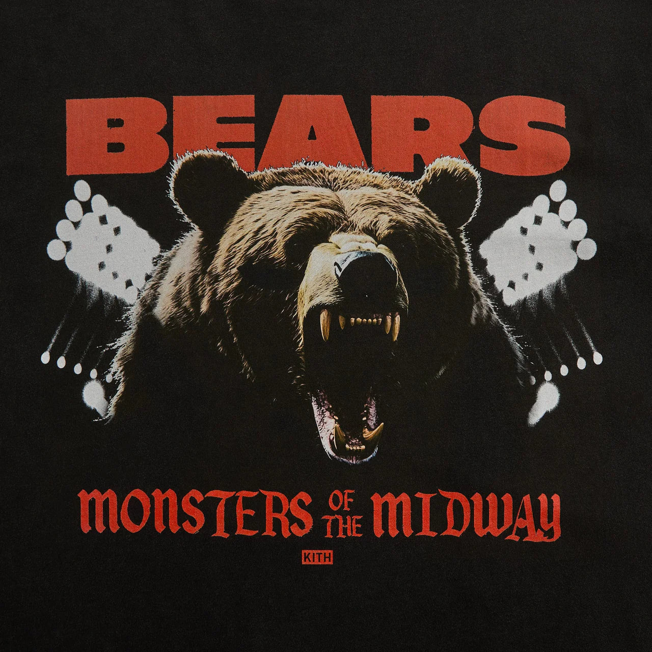 KITH FOR THE NFL CHICAGO BEARS PHOTO VINTAGE JONES TEE