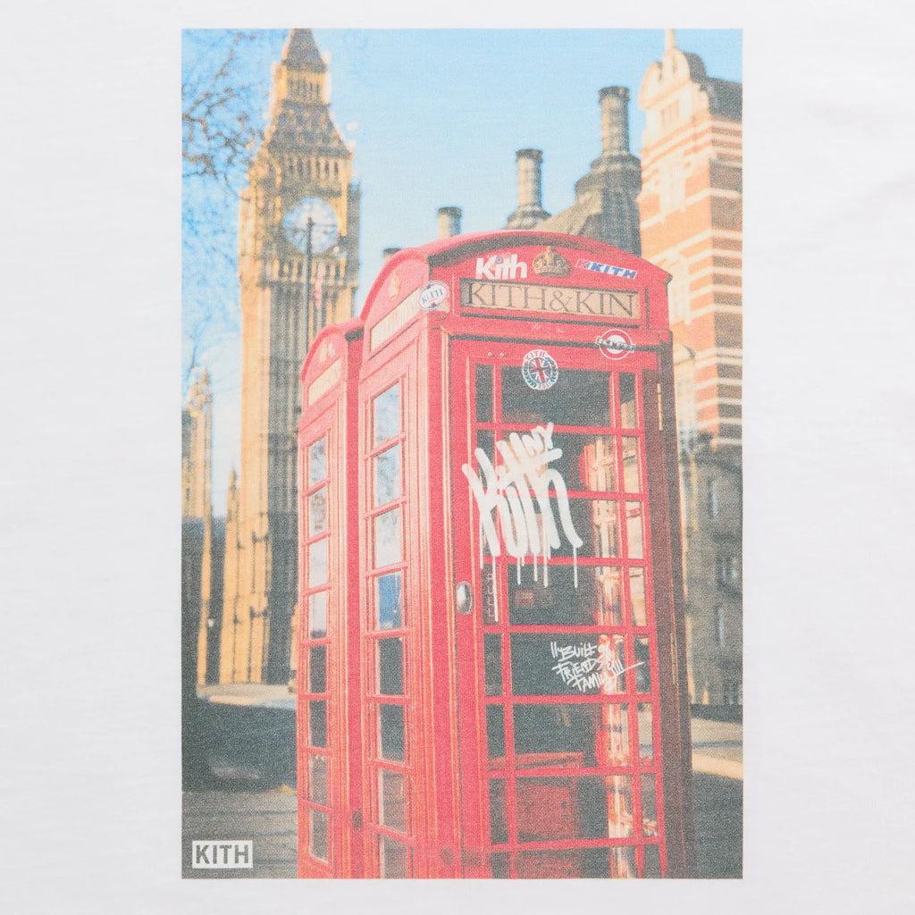 KITH LONDON GRAFFITI BOOTH TEE