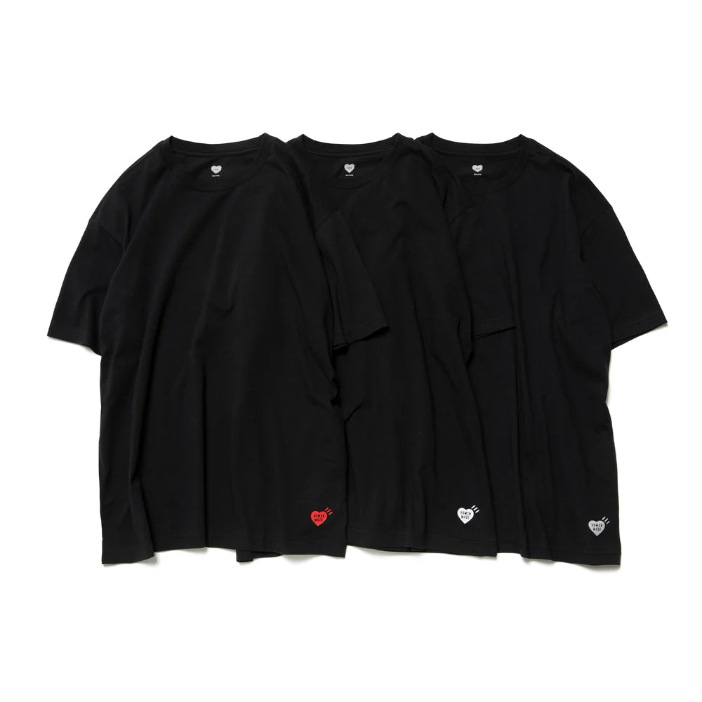 HUMAN MADE 3 PACK TEE SET
