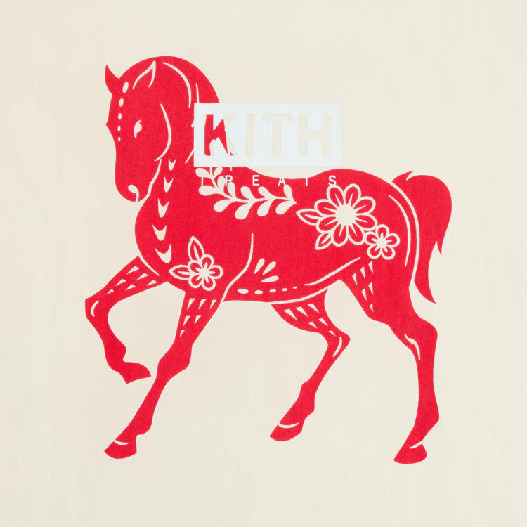 KITH TREATS YEAR OF THE HORSE TEE SANDRIFT
