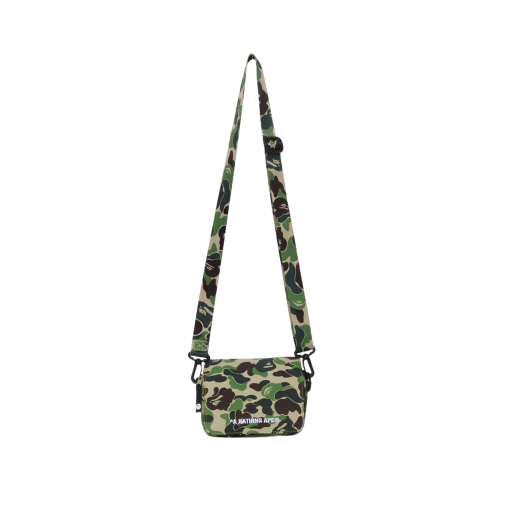 A BATHING APE ABC CAMO MINI SHOULDER BAG