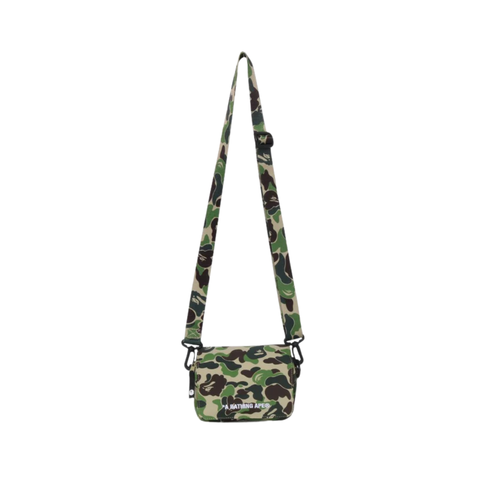 A BATHING APE ABC CAMO MINI SHOULDER BAG