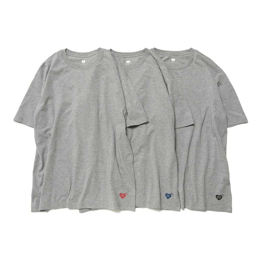 HUMAN MADE 3 PACK TEE SET