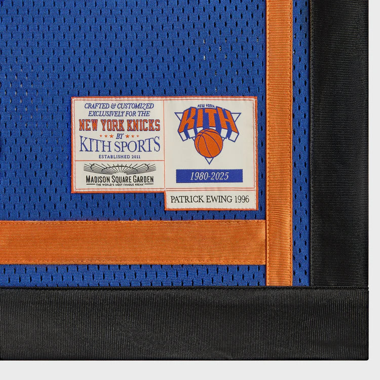KITH X NEW YORK KNICKS PATRICK EWING MESH SHIRT