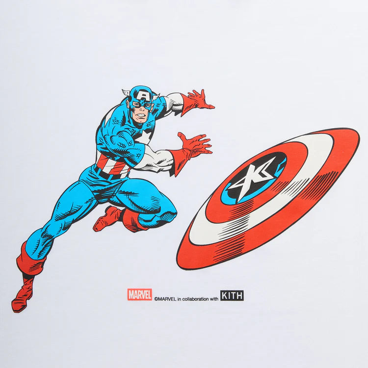 KITH CAPTAIN AMERICA VINTAGE TEE