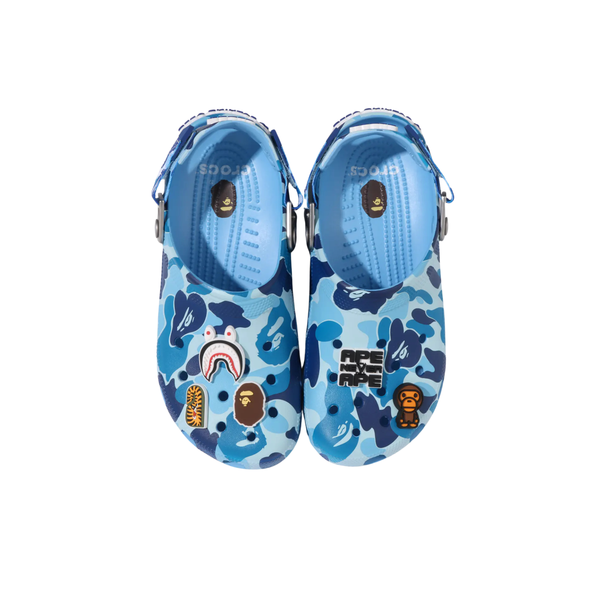 A BATHING APE X CROCS CLASSIC CLOG