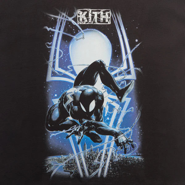 KITH X MARVEL SYMBIOTE SPIDERMAN VINTAGE TEE