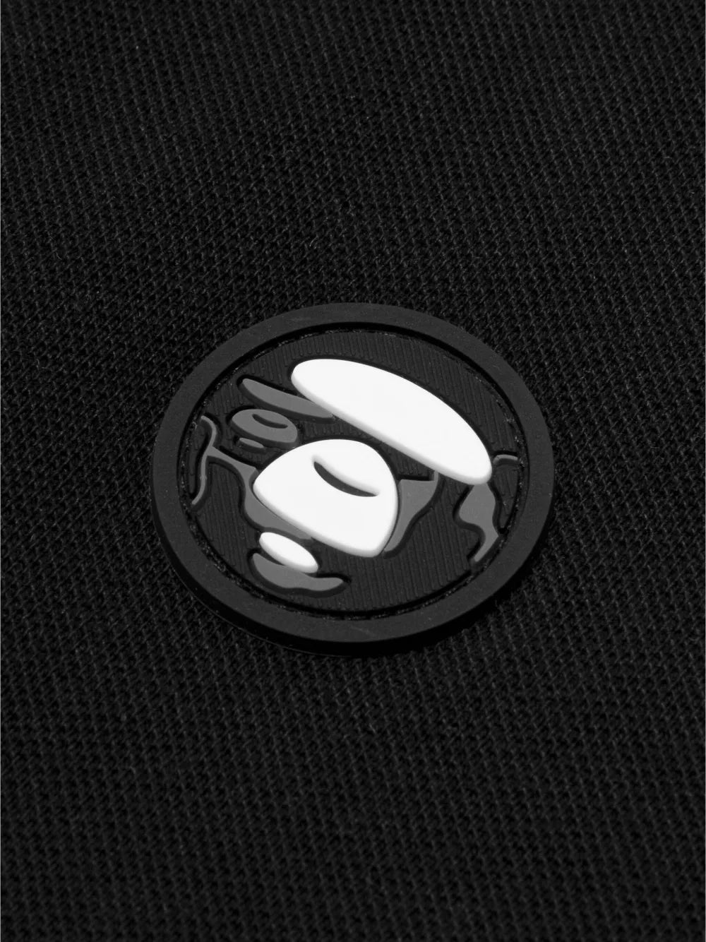 AAPE MOONFACE LOGO POLO SHIRT