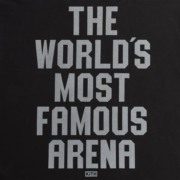 KITH MEN'S BLACK X NEW YORK KNICKS MSG BURST JONES TEE