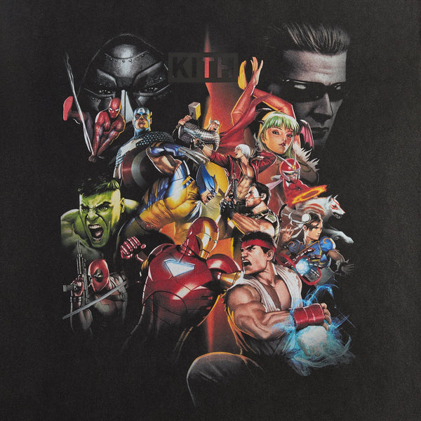 KITH X MARVEL VS. CAPCOM ULTIMATE VINTAGE TEE