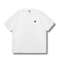 AAPE AAPENOW SPADES LOGO TEE / WHITE