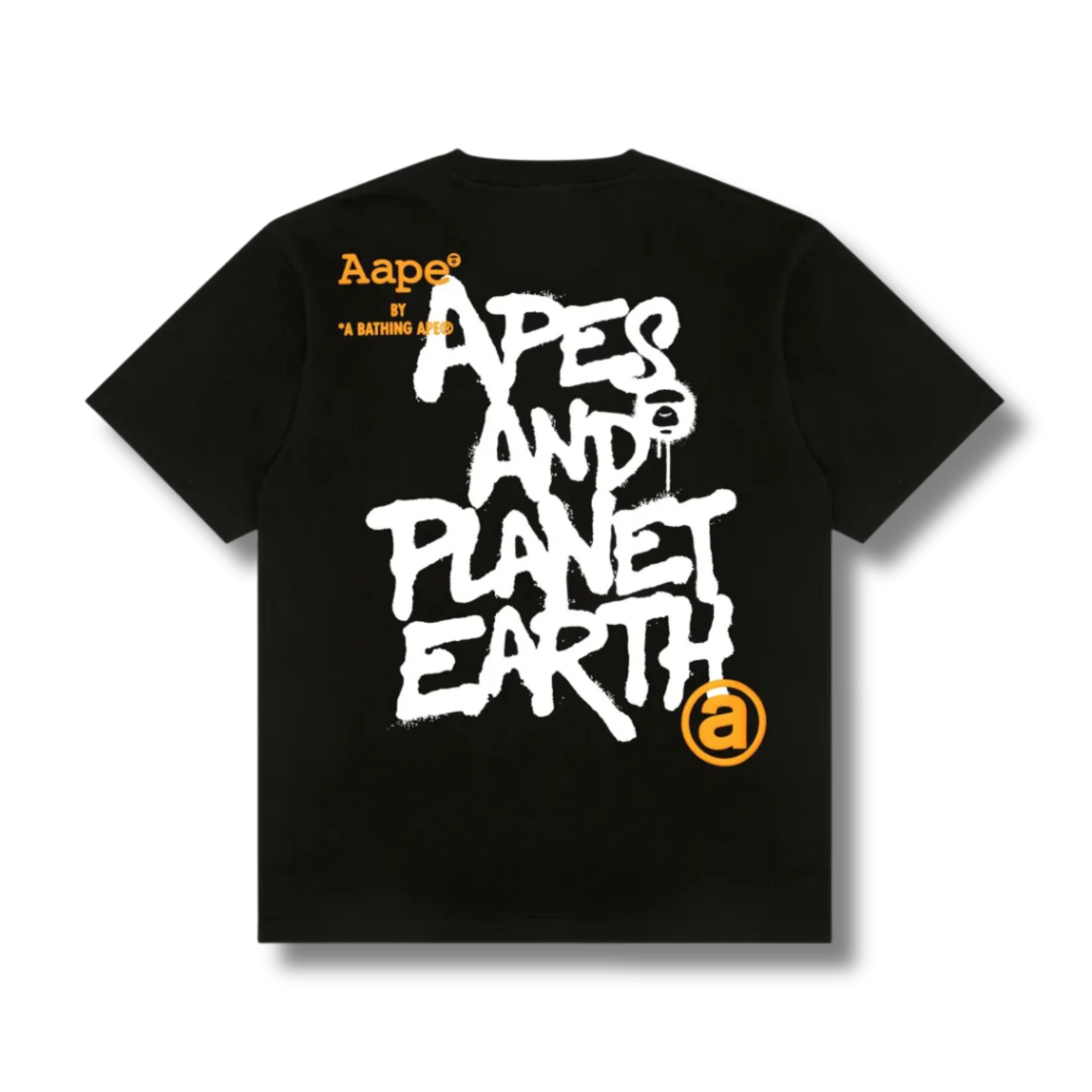 AAPE GRAFFITI "APES AND PLANET EARTH" TEE