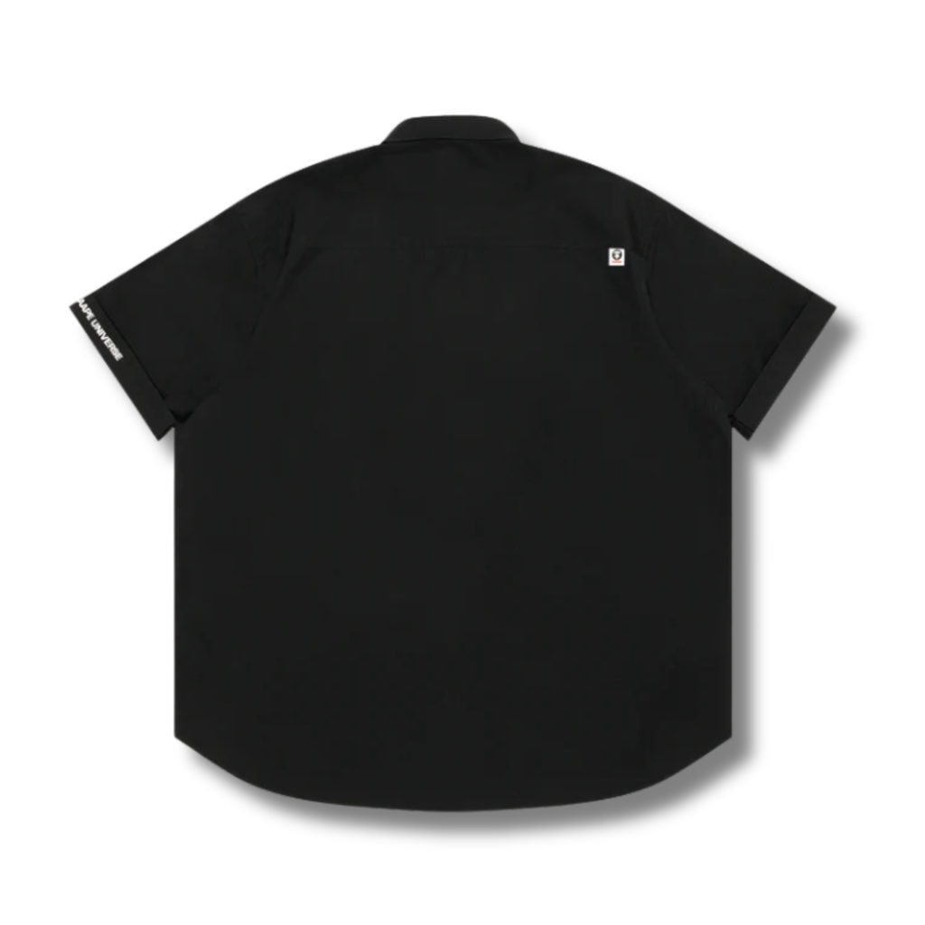 AAPE NOW MOONFACE LOGO S/S SHIRT