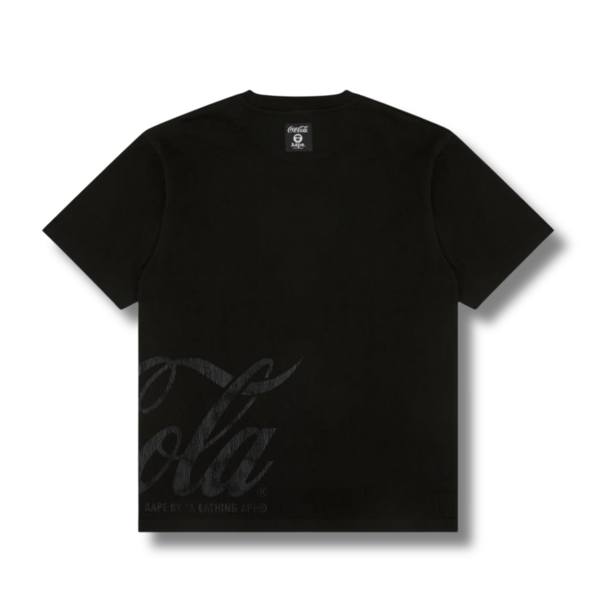 AAPE X COCA COLA TEE / BLACK