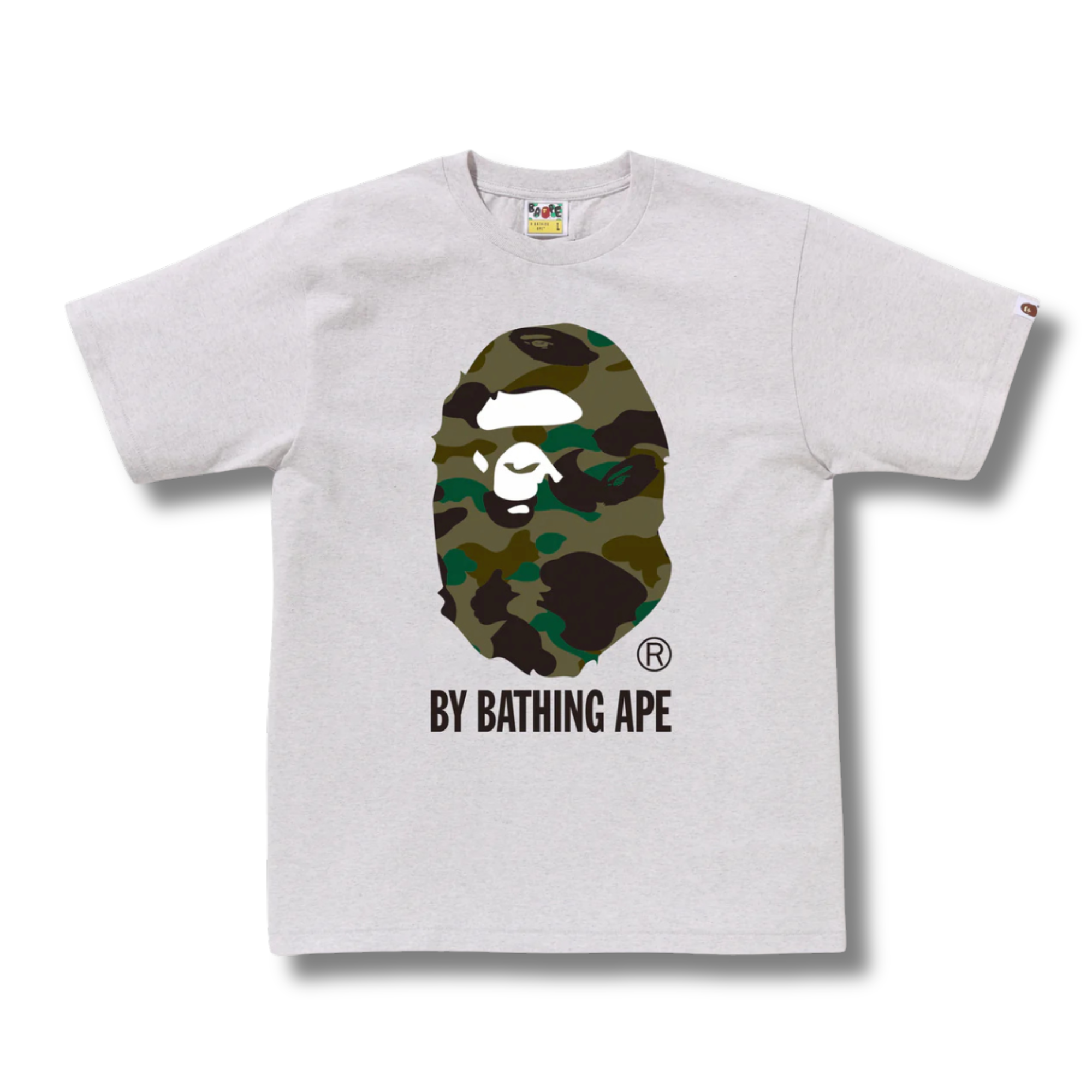 A BATHING APE 1ST CAMO TEE GRAY