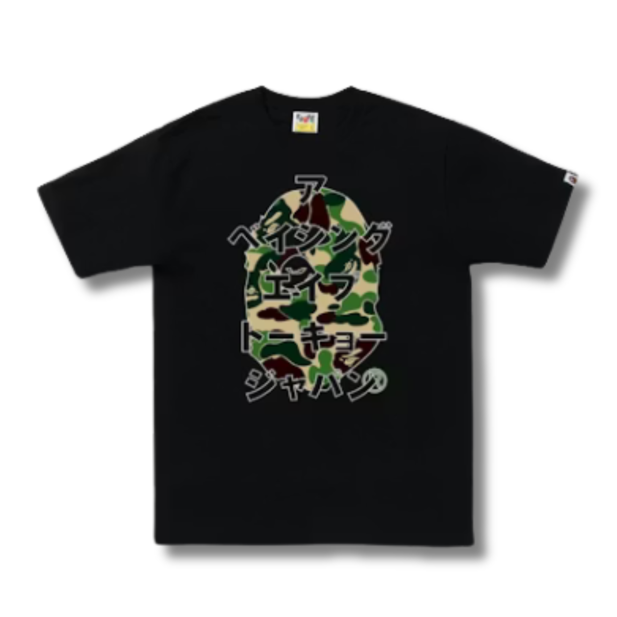 A BATHING APE ABC CAMO KANJI TEE