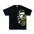 A BATHING APE ABC CAMO SIDE BIG APE HEAD TEE