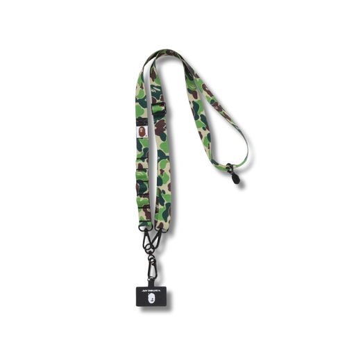 A BATHING APE ABC CAMO SMARTPHONE SHOULDER STRAP