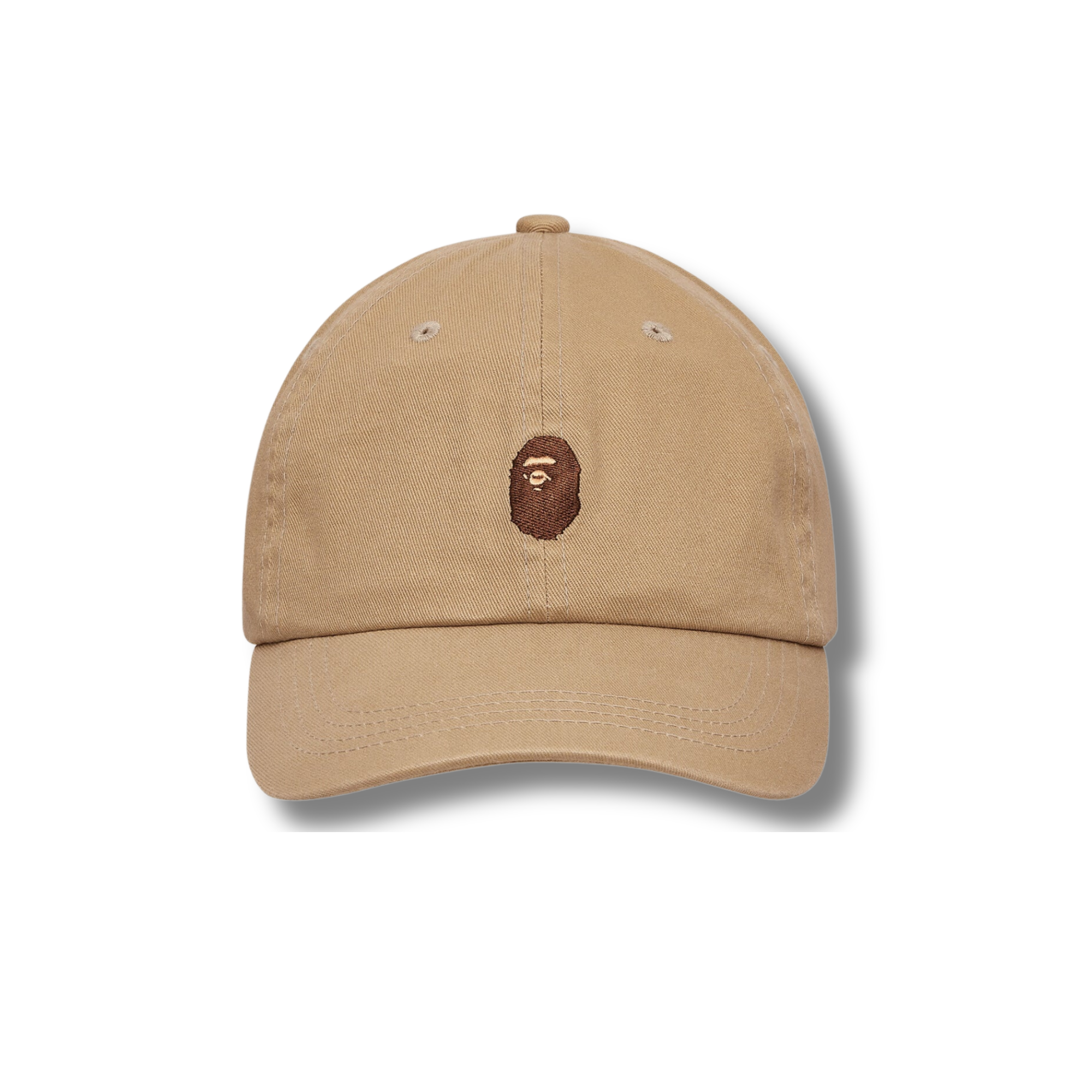 A BATHING APE APE HEAD ONE POINT PANEL CAP