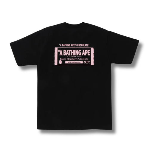 A BATHING APE CHOCOLATE BAR APE HEAD TEE