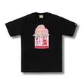 A BATHING APE CHOCOLATE BAR APE HEAD TEE