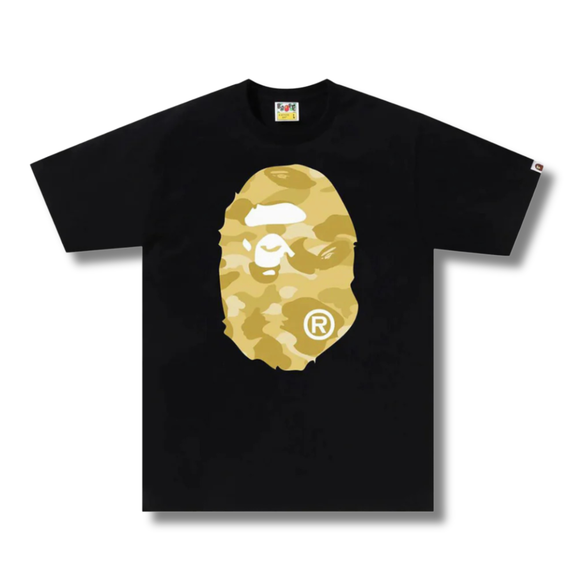 A BATHING APE COLOR CAMO BIG APE HEAD TEE