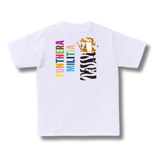 A BATHING APE COLORS TIGER TEE