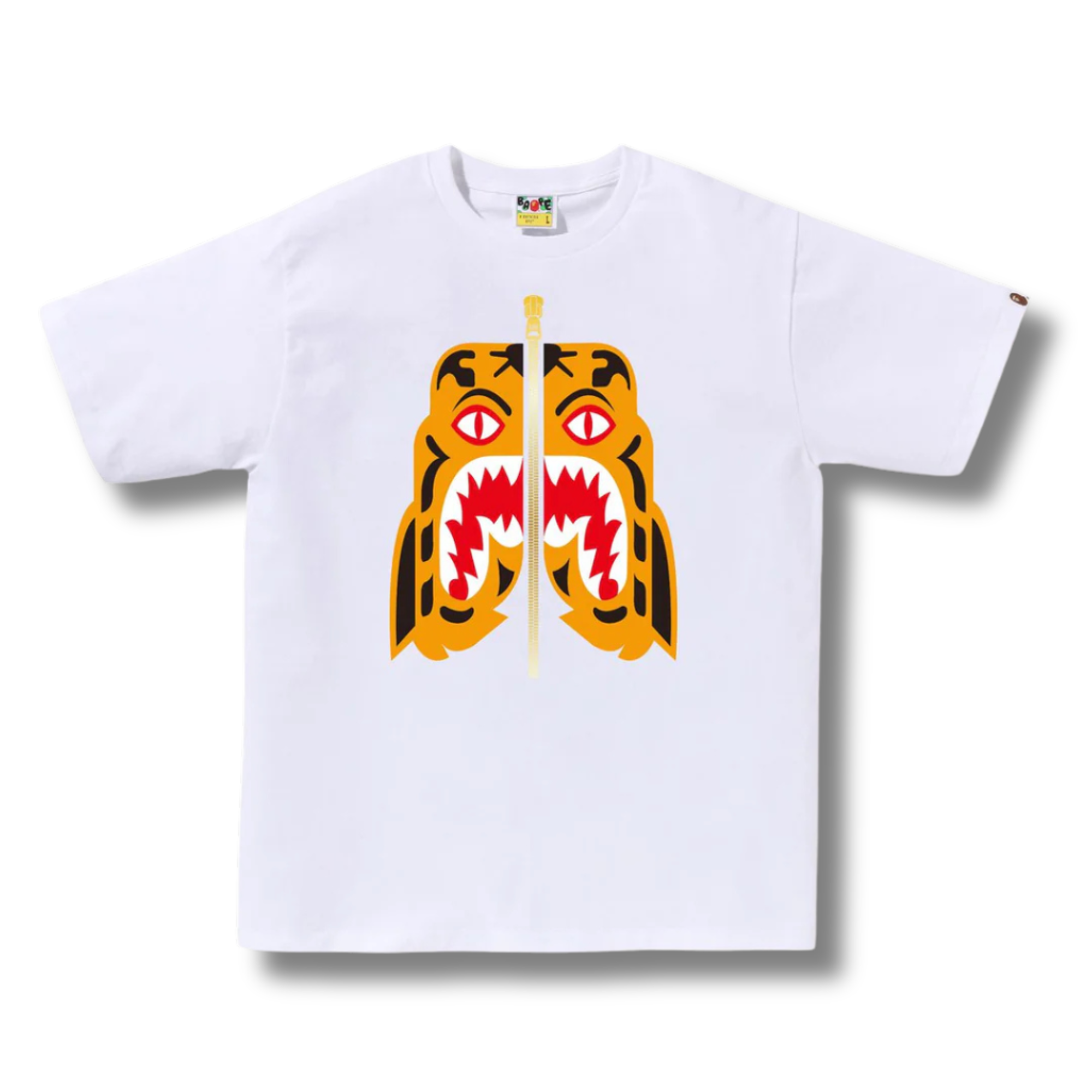 A BATHING APE COLORS TIGER TEE