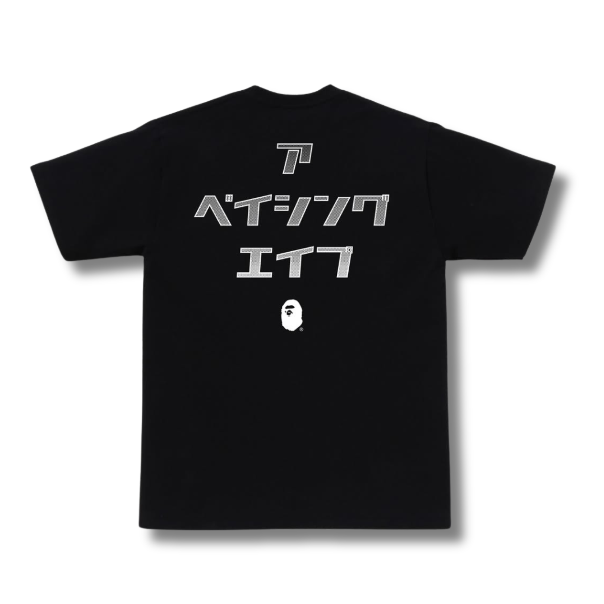 A BATHING APE COMICS OSAKA APE HEAD TEE BLACK