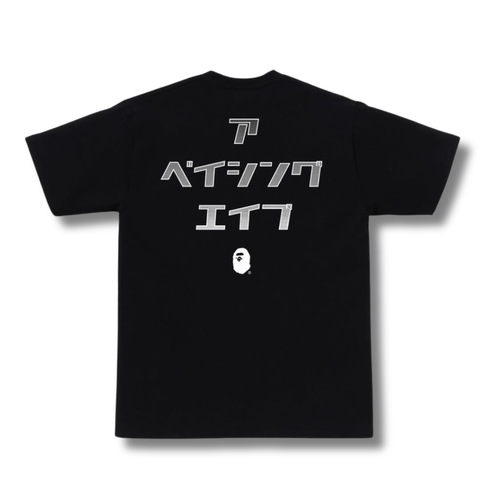 A BATHING APE COMICS OSAKA APE HEAD TEE BLACK