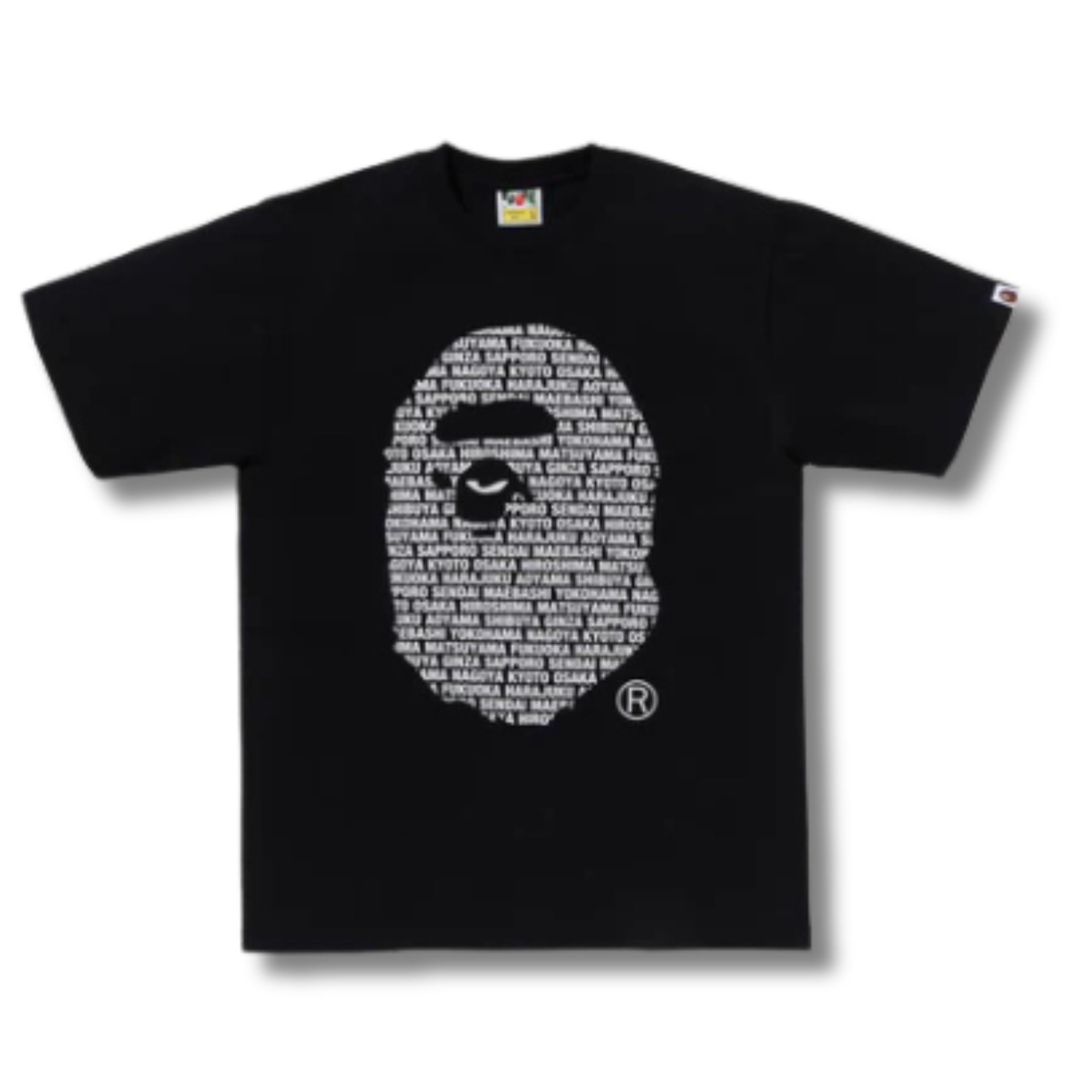 A BATHING APE JAPAN APE HEAD TEE
