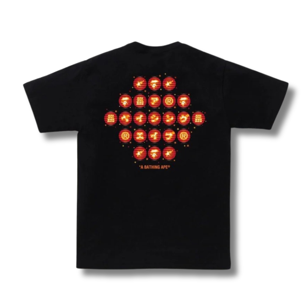A BATHING APE JAPANESE LANTERN TEE