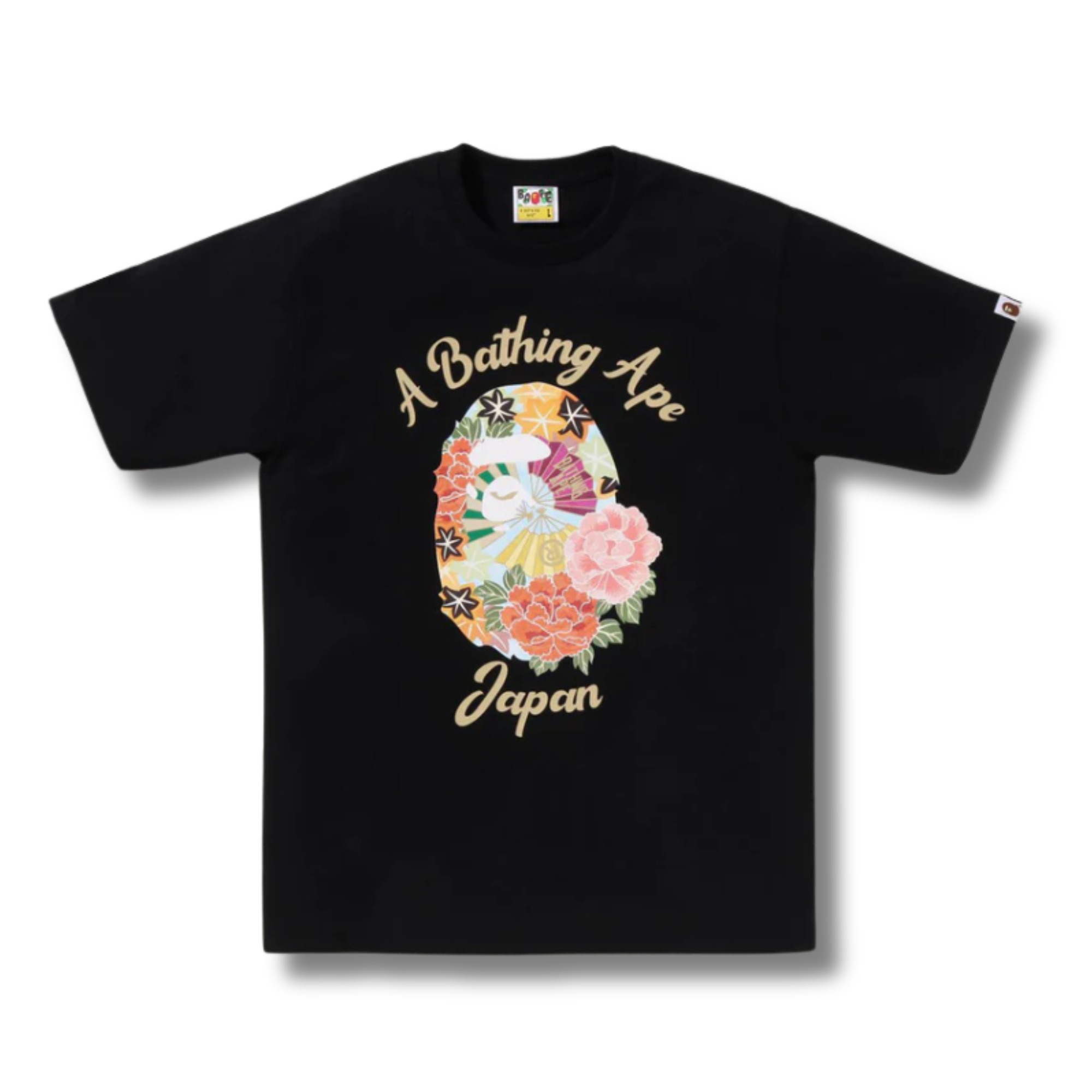 A BATHING APE JAPANESE PEONY TEE