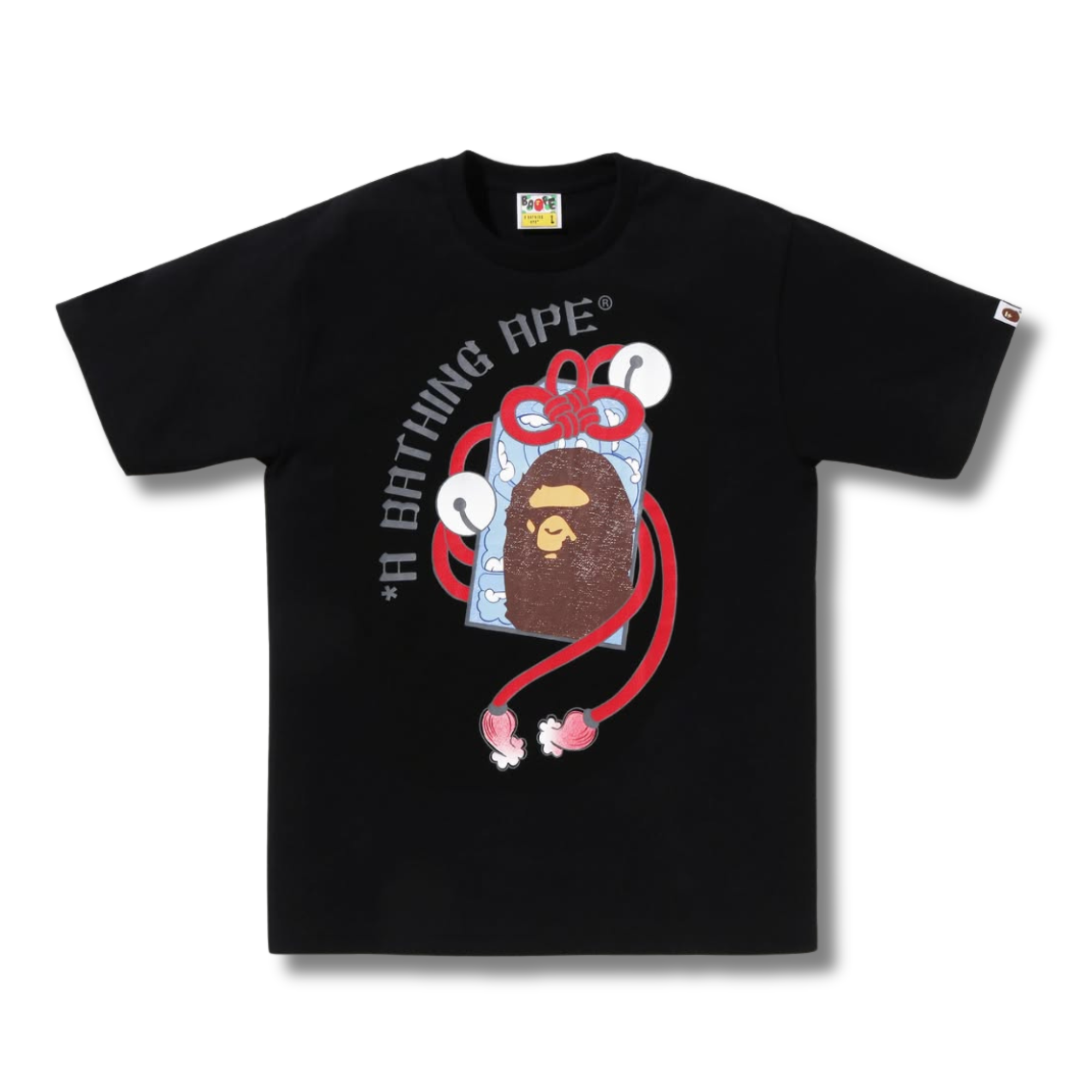 A BATHING APE JAPANESE TRADITIONAL CHARM TEE