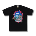 A BATHING APE JAPAN OSAKA CASTLE SAKURA BLACK