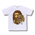 A BATHING APE JAPAN TIGER OSAKA APE HEAD TEE