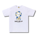 A BATHING APE LIQUID CAMO BABY MILO TEE