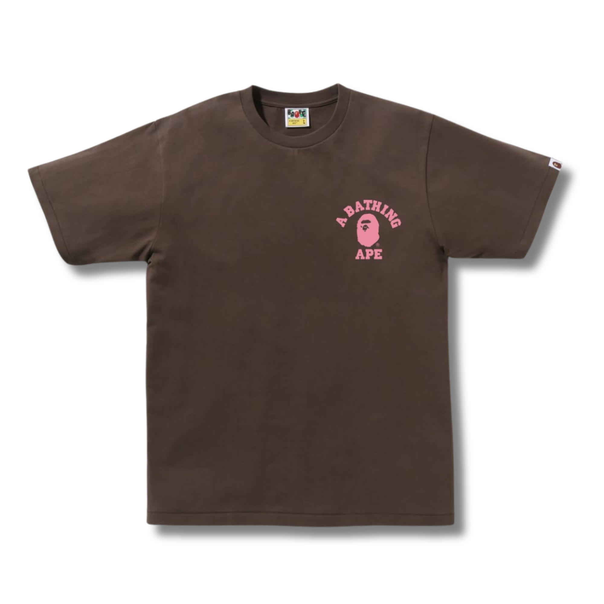 A BATHING APE LIQUID CAMO COLLEGE ATS TEE