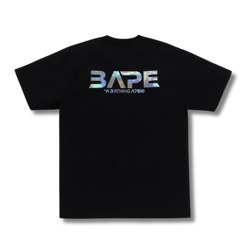 A BATHING APE MOON PHOTO APE HEAD TEE